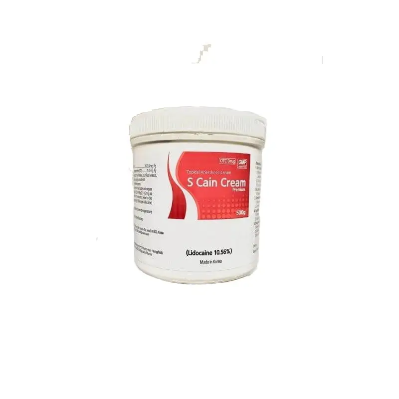 S Cain Cream 10.56% 500g