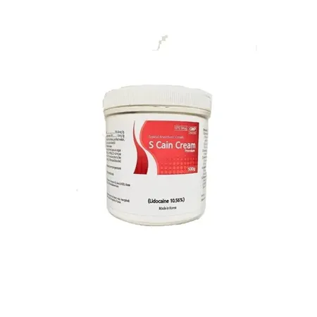 S Cain Cream 10.56% 500g